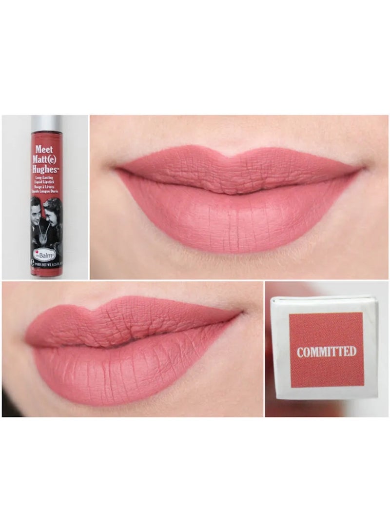 TheBalm Meet Matt(e) Hughes Liquid Matte Lipstick Committed 100% genuine product - Image 2
